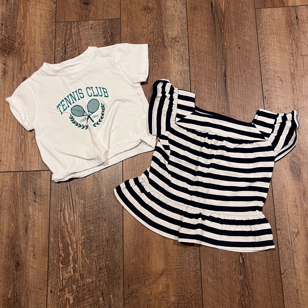 J. Crew Crewcuts Toddler Girl T-shirt Bundle, size
3
